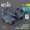 RESKIT RSK32-0028 MHU-141M munitions trailer with weapon platform (type 1) (3D Printed model kit) (1/32)